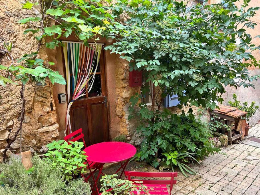 Maisonnette Au Pied Du Mont Ventoux Ste Colombe Bédoin Extérieur photo